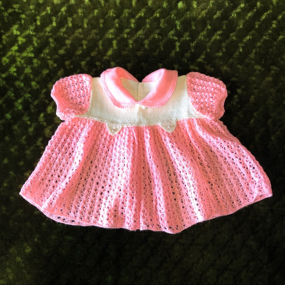 Vintage 70’, handmade in Europe girl dress.